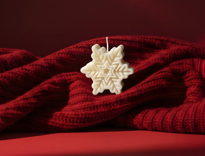Snowflake Candle #1