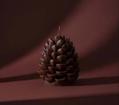 Pine Cone Candle