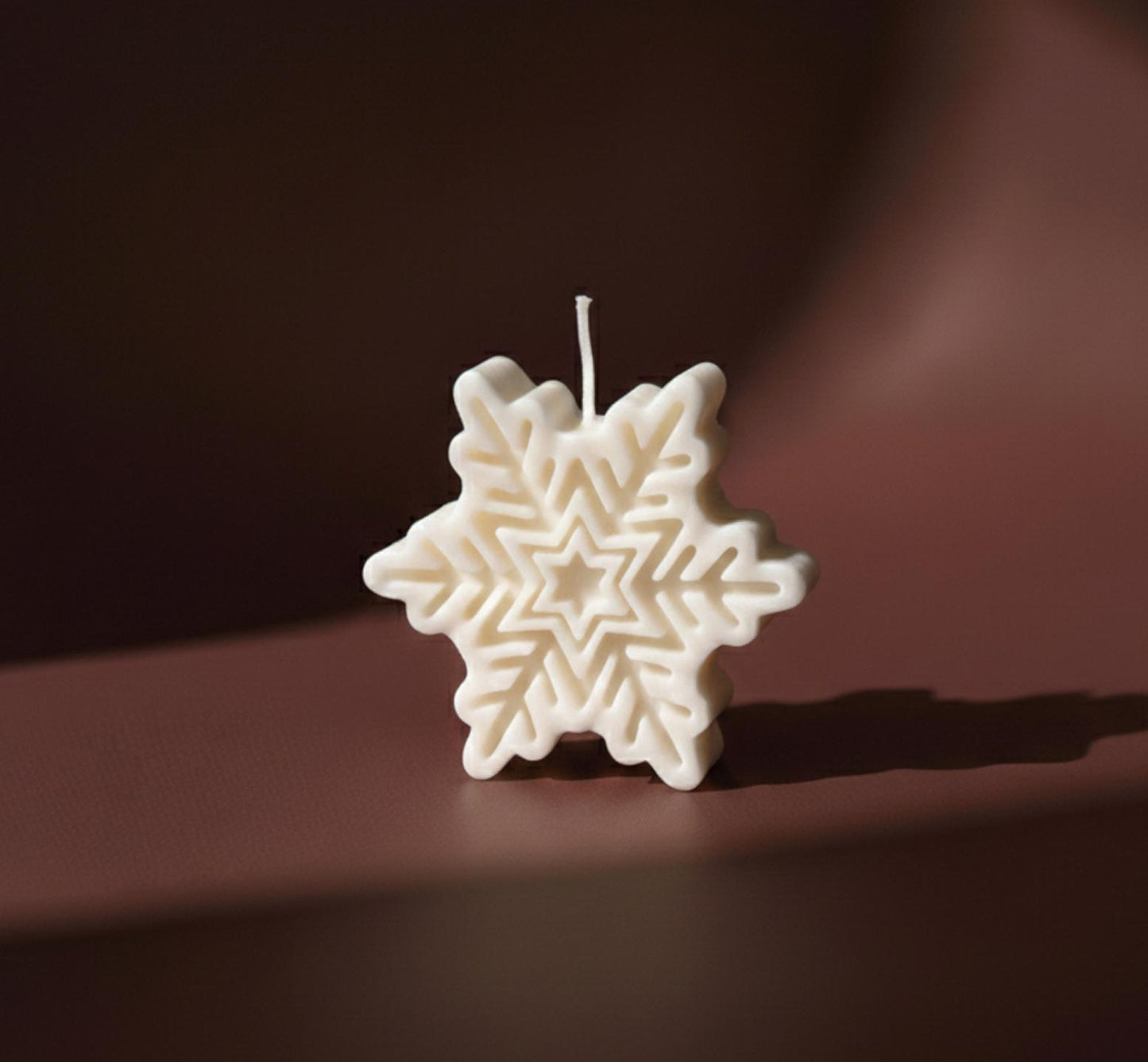 Snowflake Candle #1