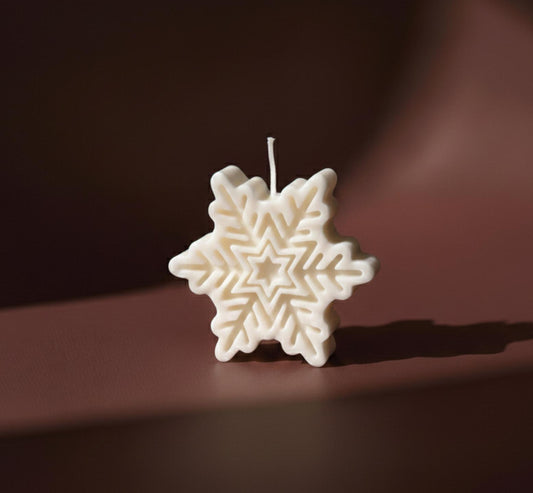 Snowflake Candle #1