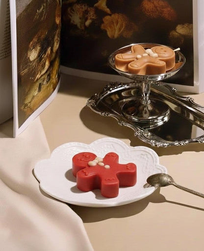 Gingerbread Man Candle #2