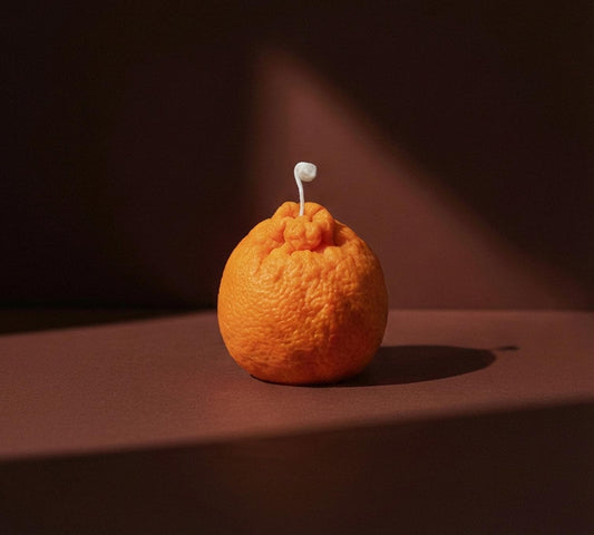 Large Mandarin Candle