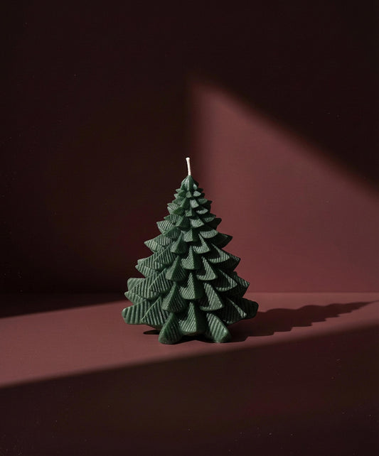Christmas Tree Candle #2