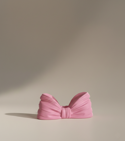 Ribbon Sculptural Candle Holder