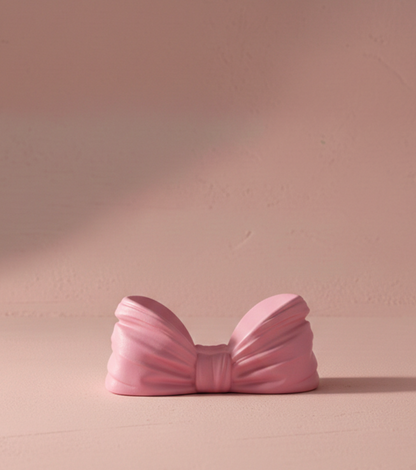 Ribbon Sculptural Candle Holder