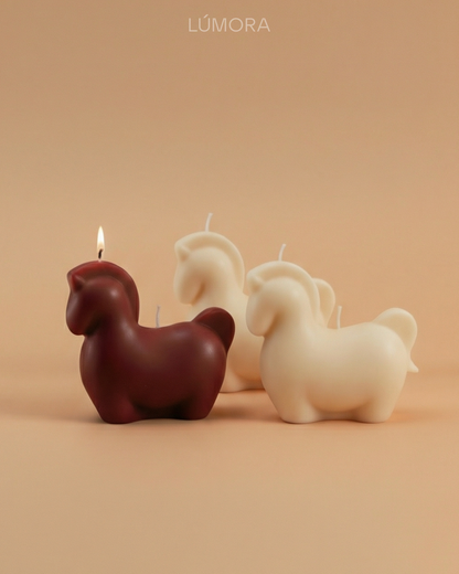 Toy Horse Candle