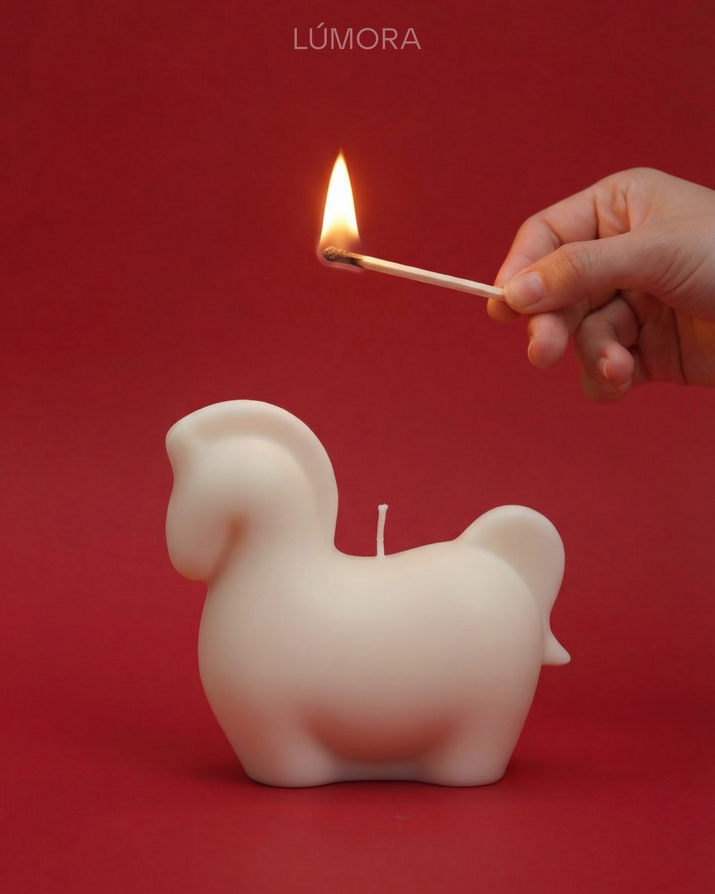 Toy Horse Candle