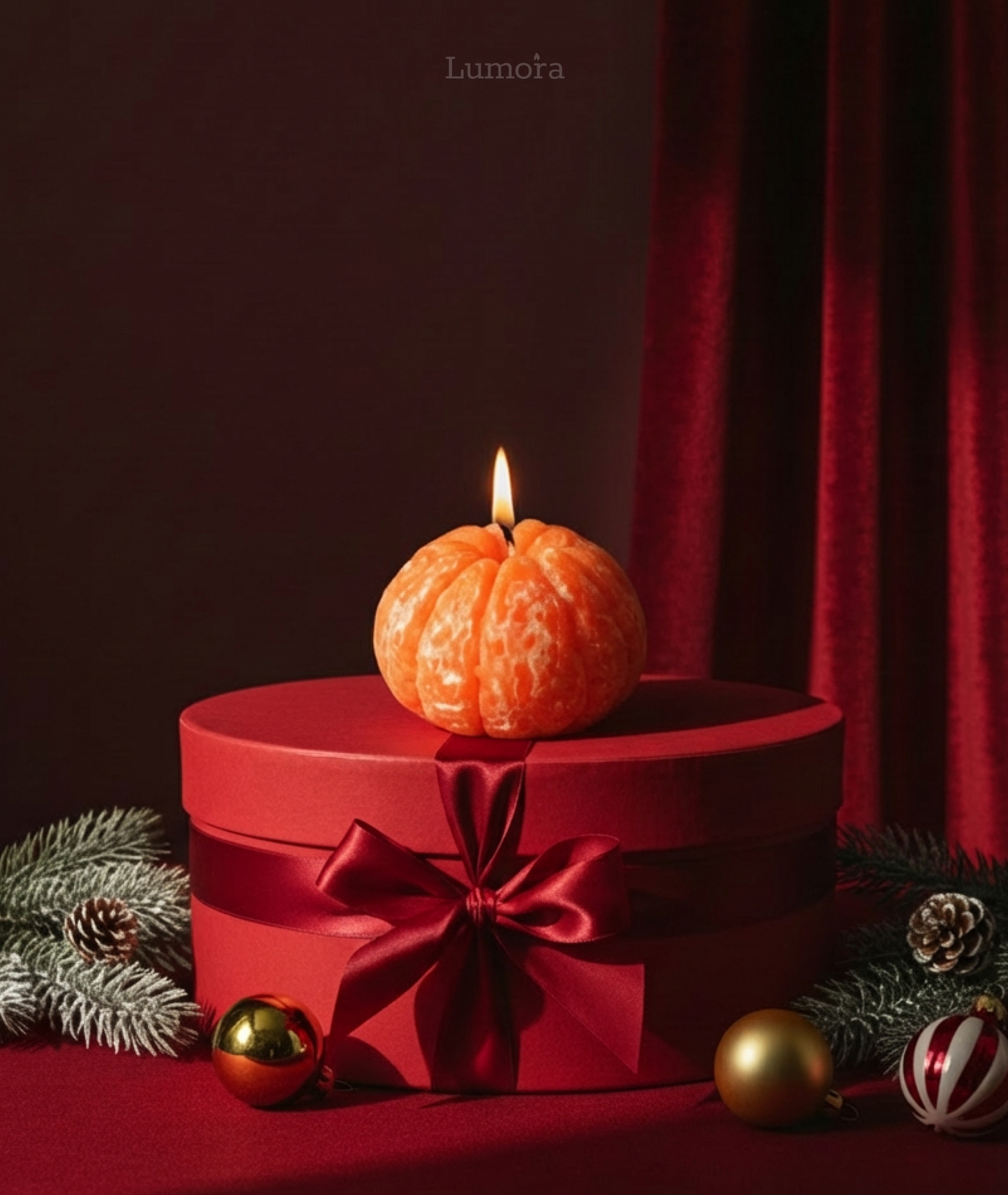 Peeled Mandarin Candle