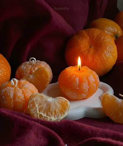 Peeled Mandarin Candle