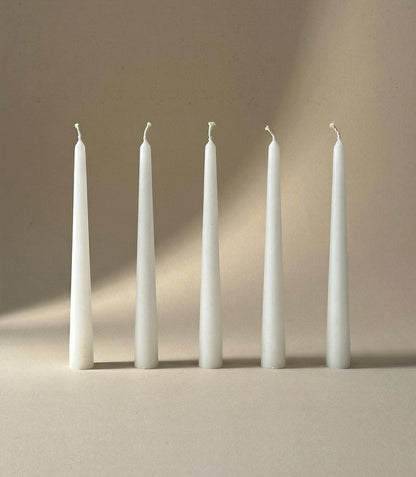 Classic Taper Candle Set – 5 pieces – 30 cm