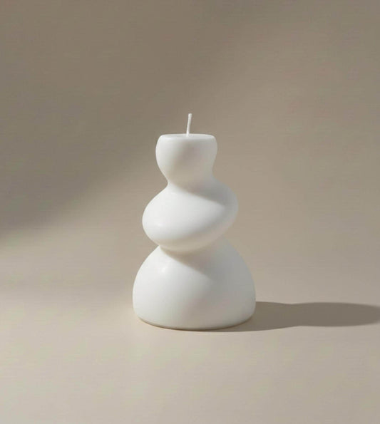 Small Curve Candle