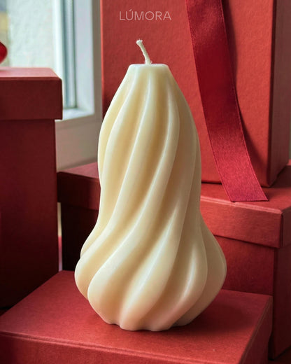Spiral Bloom Candle