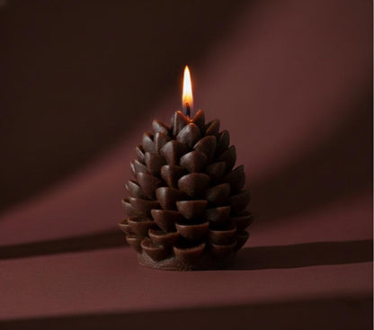 Pine Cone Candle