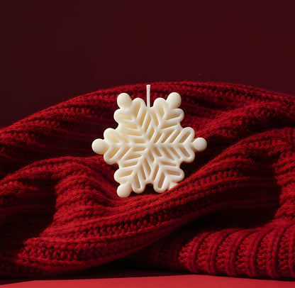 Snowflake Candle #2